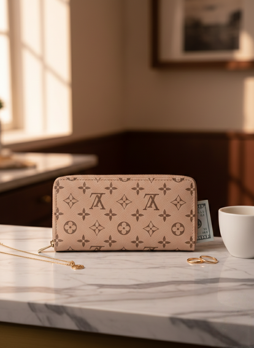 Louis Vuitton Monogram Eclipse Zippy Organizer