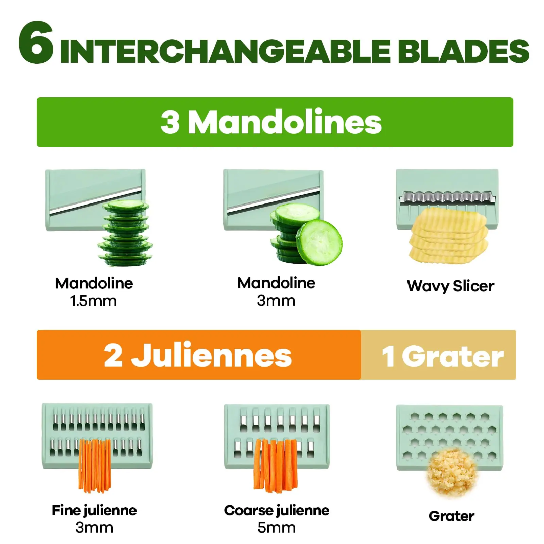 Multifunctional Vegetable Slices