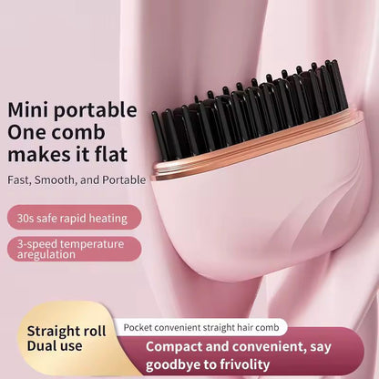 Mini Portable Hair Straightner