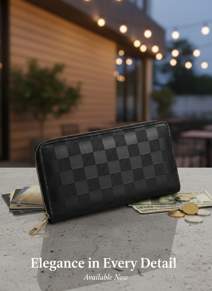 Louis Vuitton Monogram Eclipse Zippy Organizer