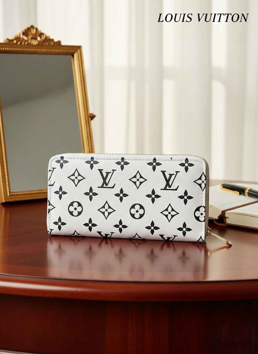 Louis Vuitton Monogram Eclipse Zippy Organizer