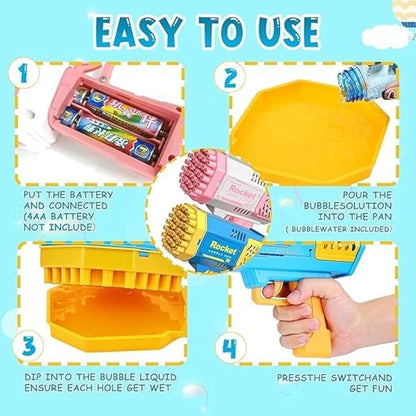Rocket Bubble Gun