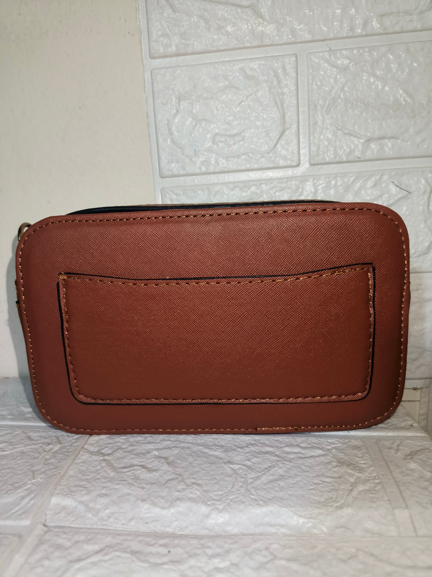 leather Karl Lagerfeld bag